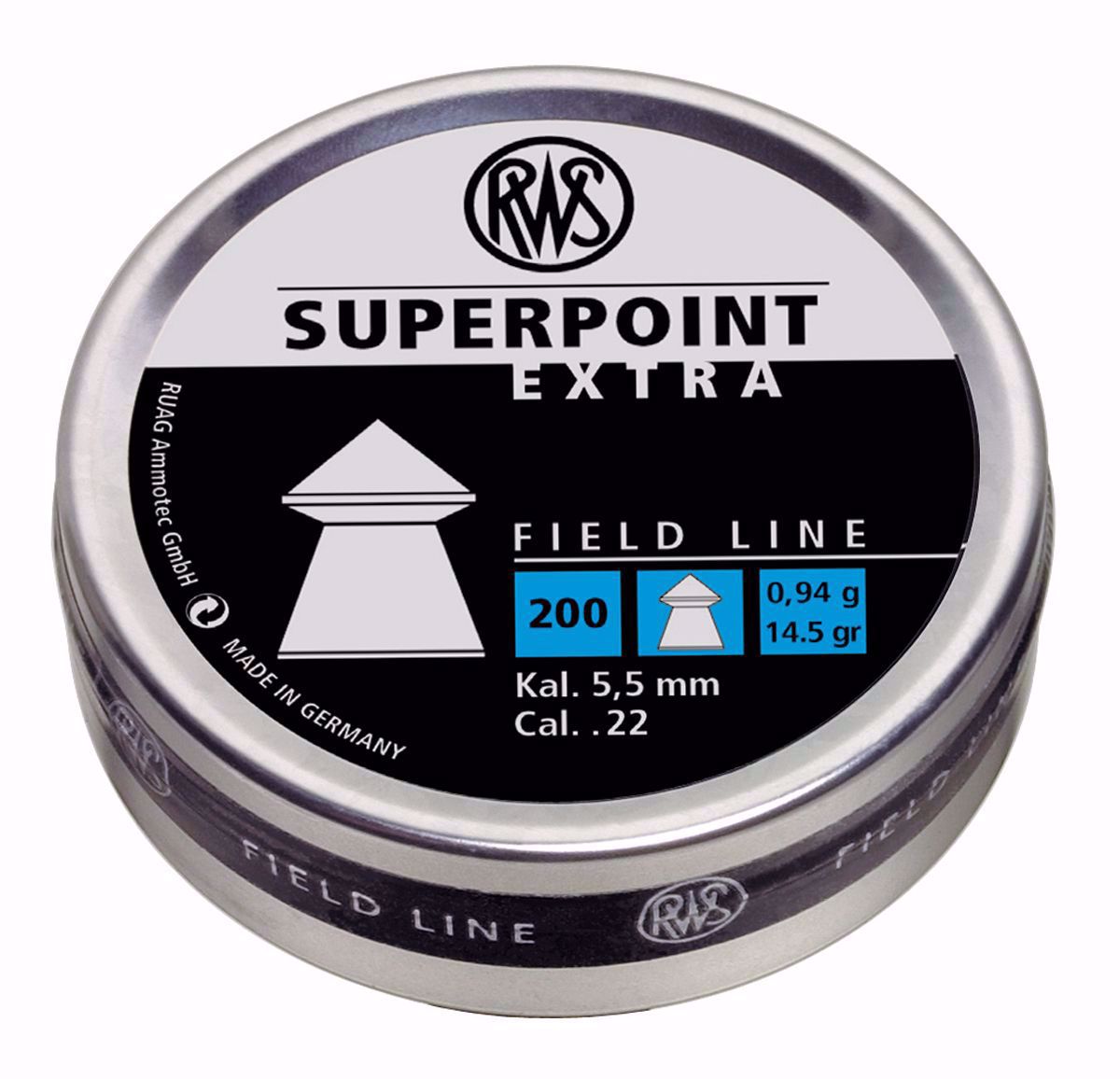 Copas SuperPoint Extra calibre 5.5/.22 marca RWS