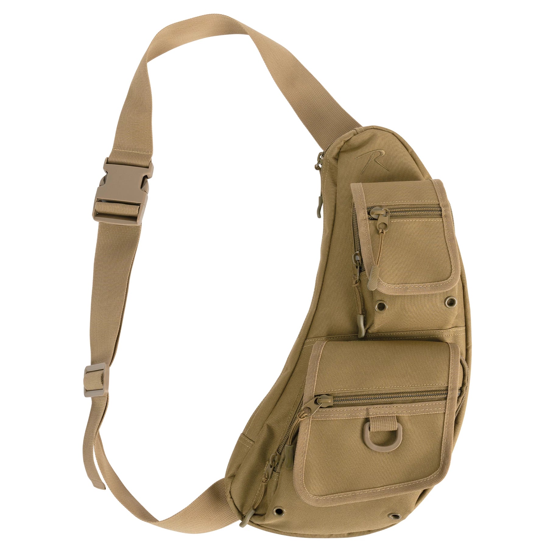 Bandolera Táctica Cruzada color Coyote