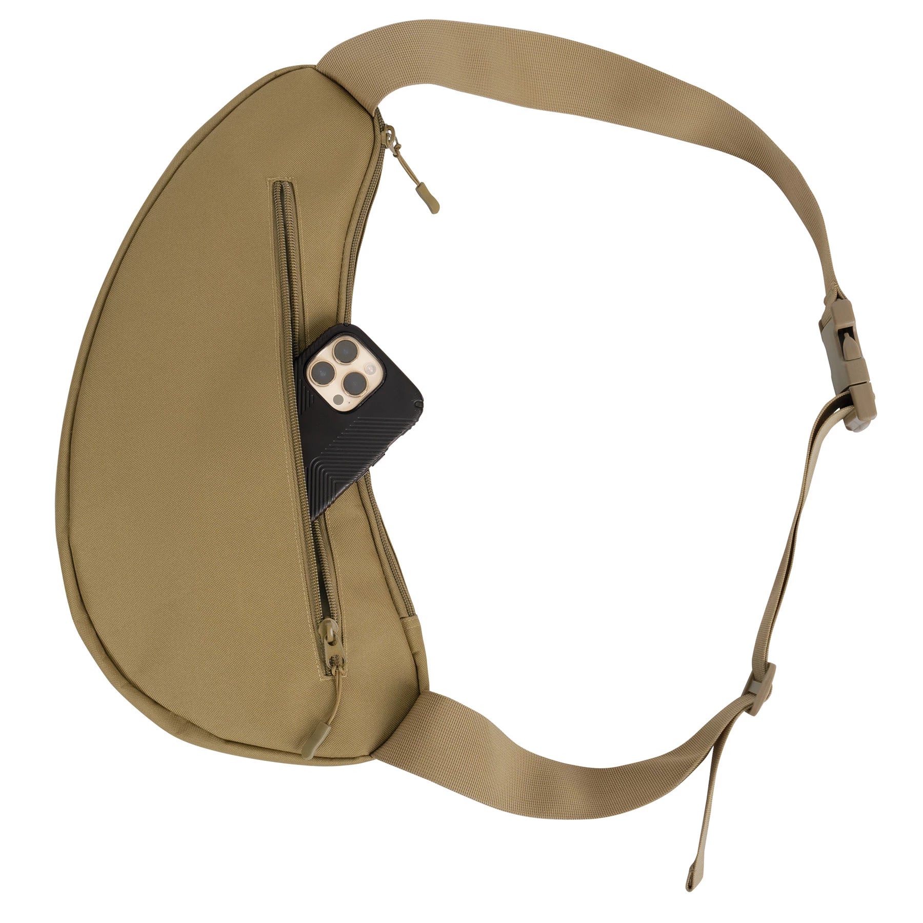 Bandolera Táctica Cruzada color Coyote