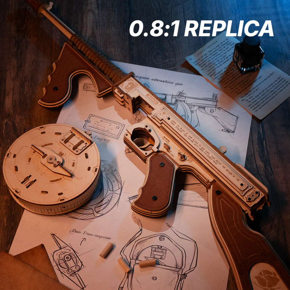 Rompecabezas 3D Subametralladora Thompson 