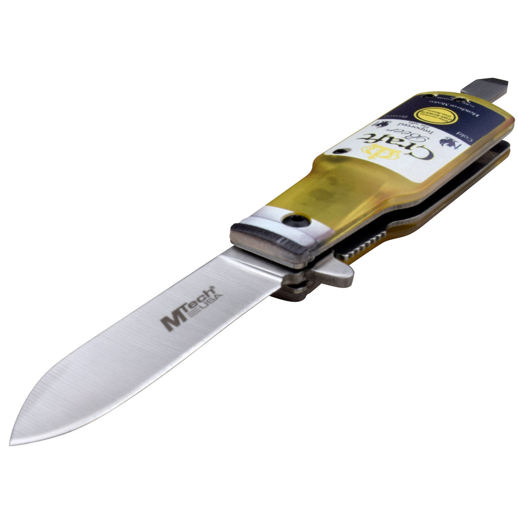 Navaja tipo cerveza Corona