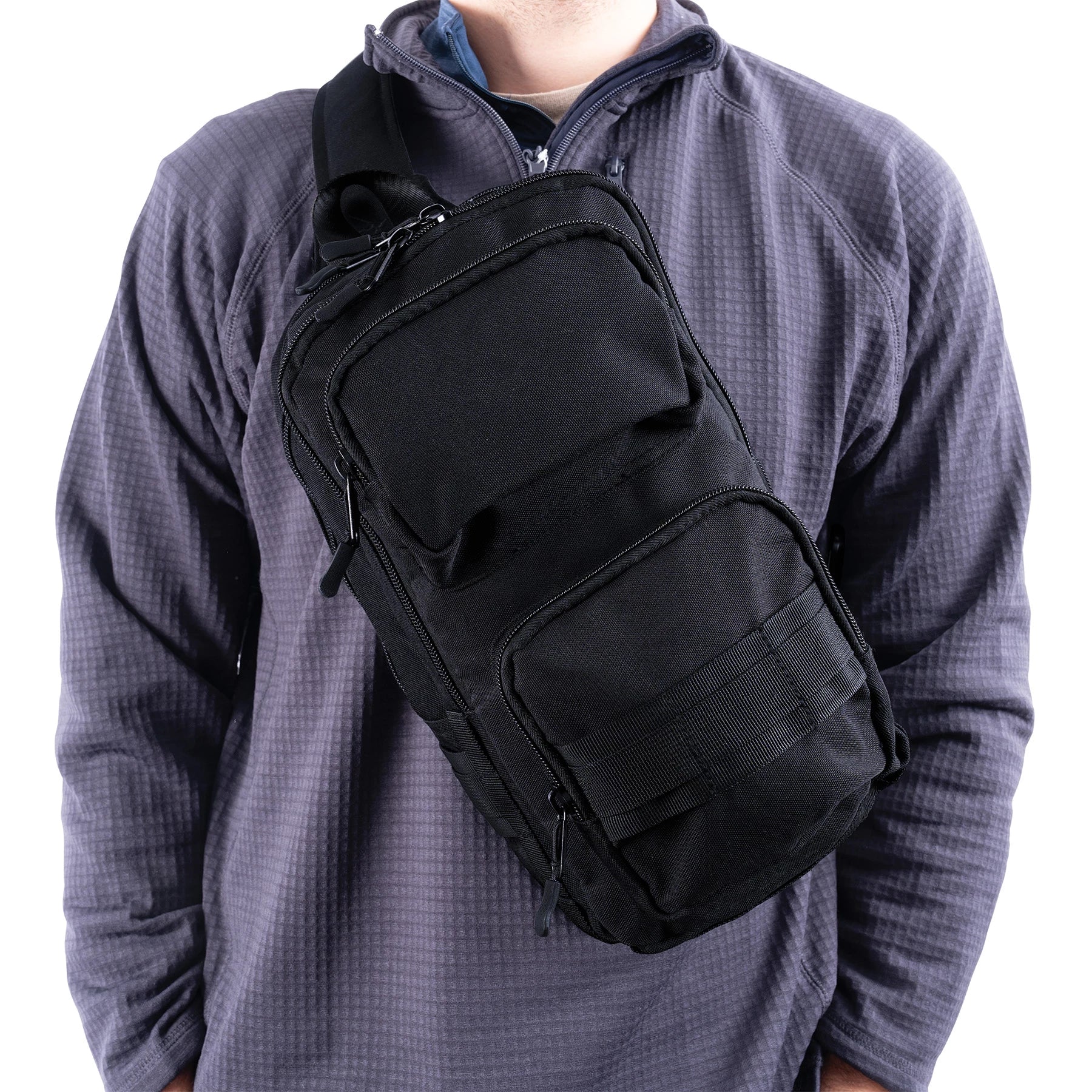 Bandolera Táctica Traveler color Negro