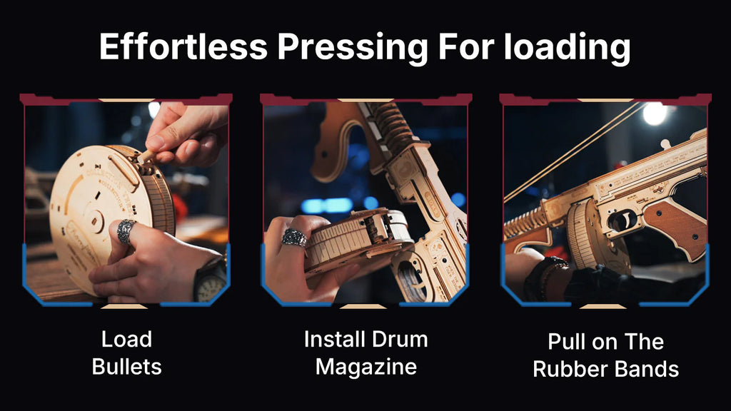 Rompecabezas 3D Subametralladora Thompson 