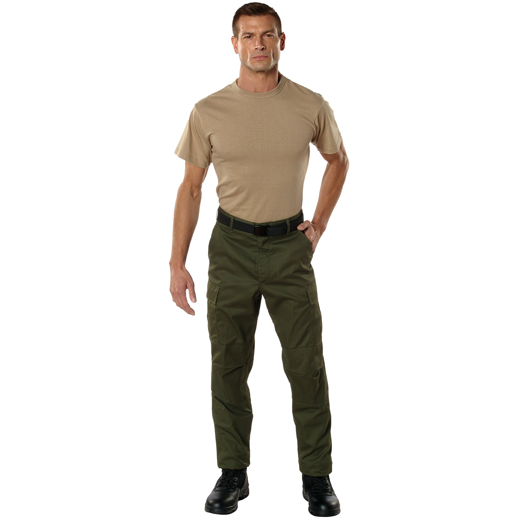 Pantalón tipo Cargo Tactical BDU color Verde OD