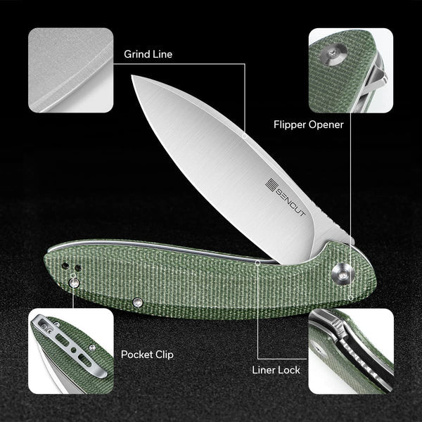 Navaja SENCUT modelo San Angelo