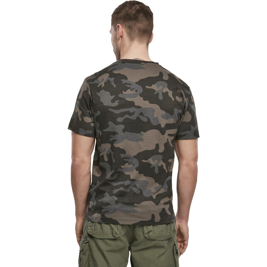 Camiseta Brandit Camuflaje Oscuro