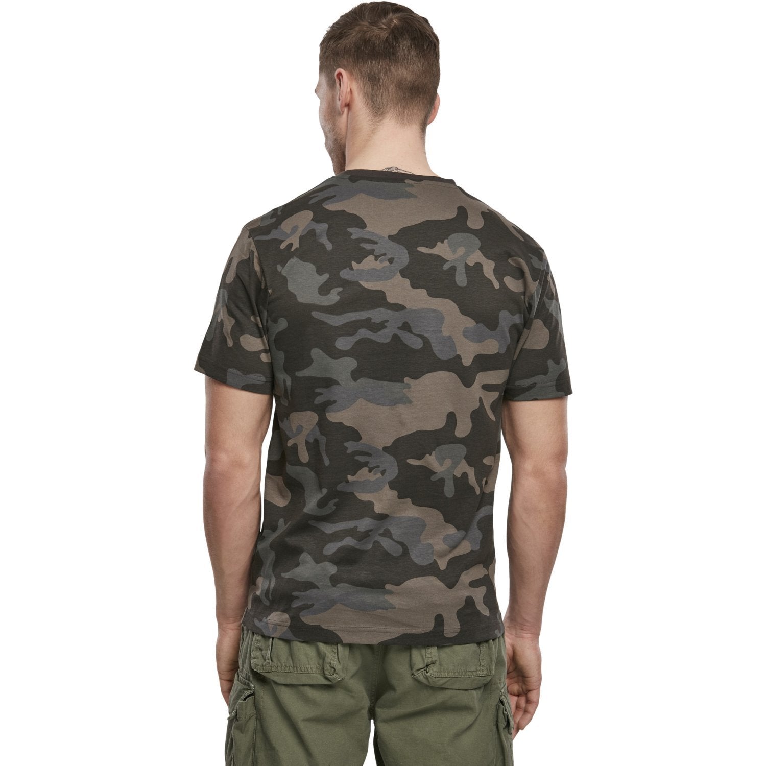 Camiseta Brandit Camuflaje Oscuro