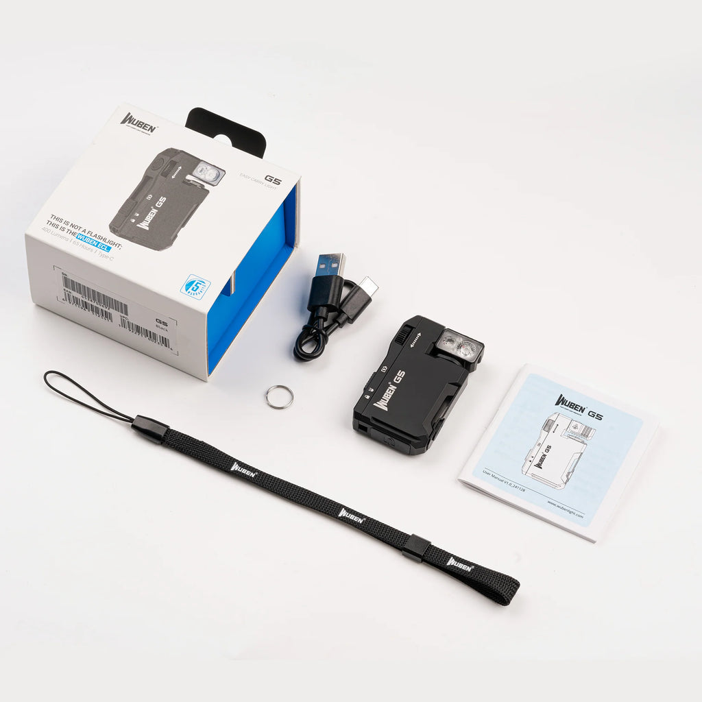 Lámpara táctica Wuben G5