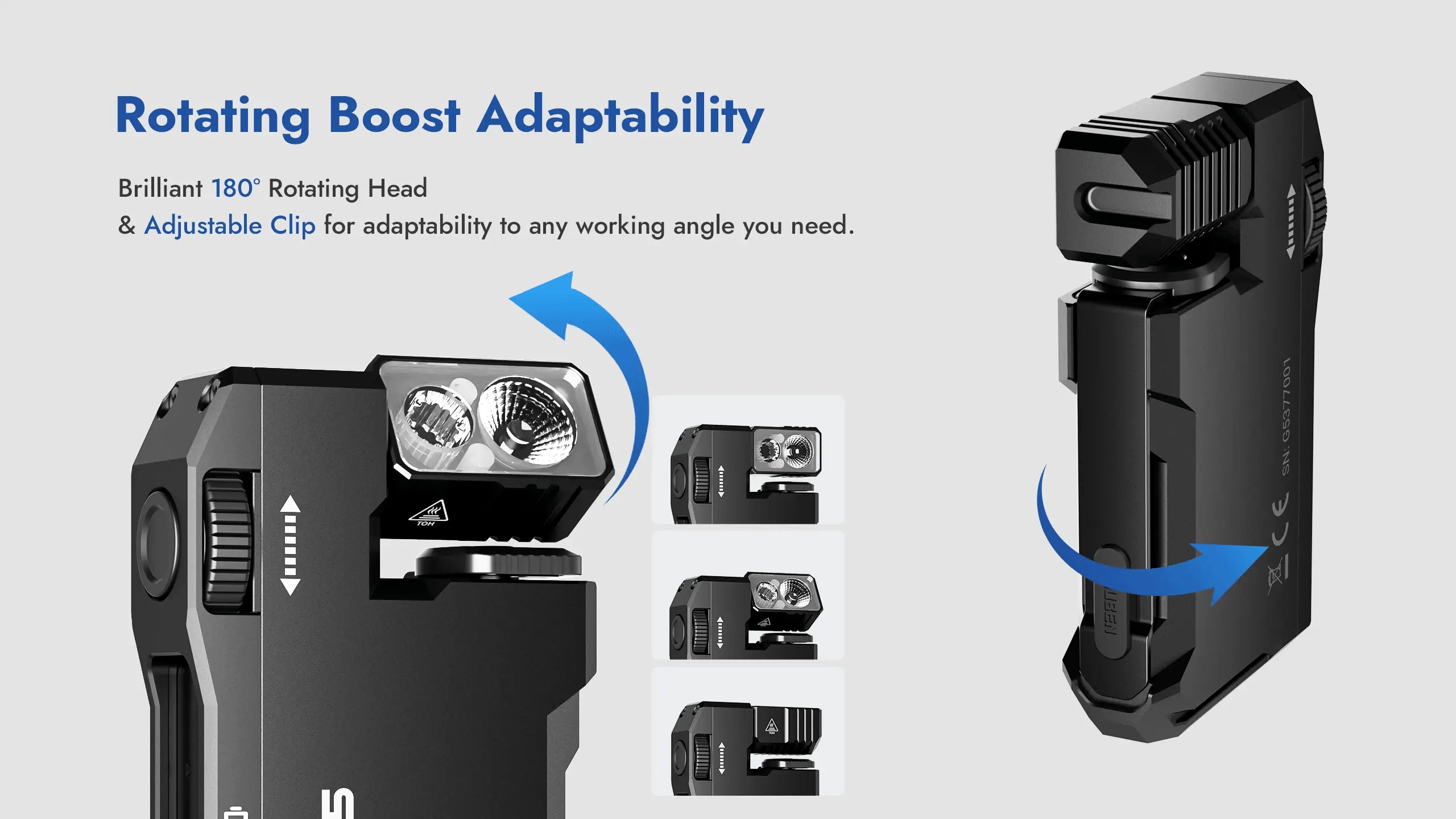 Lámpara táctica Wuben G5