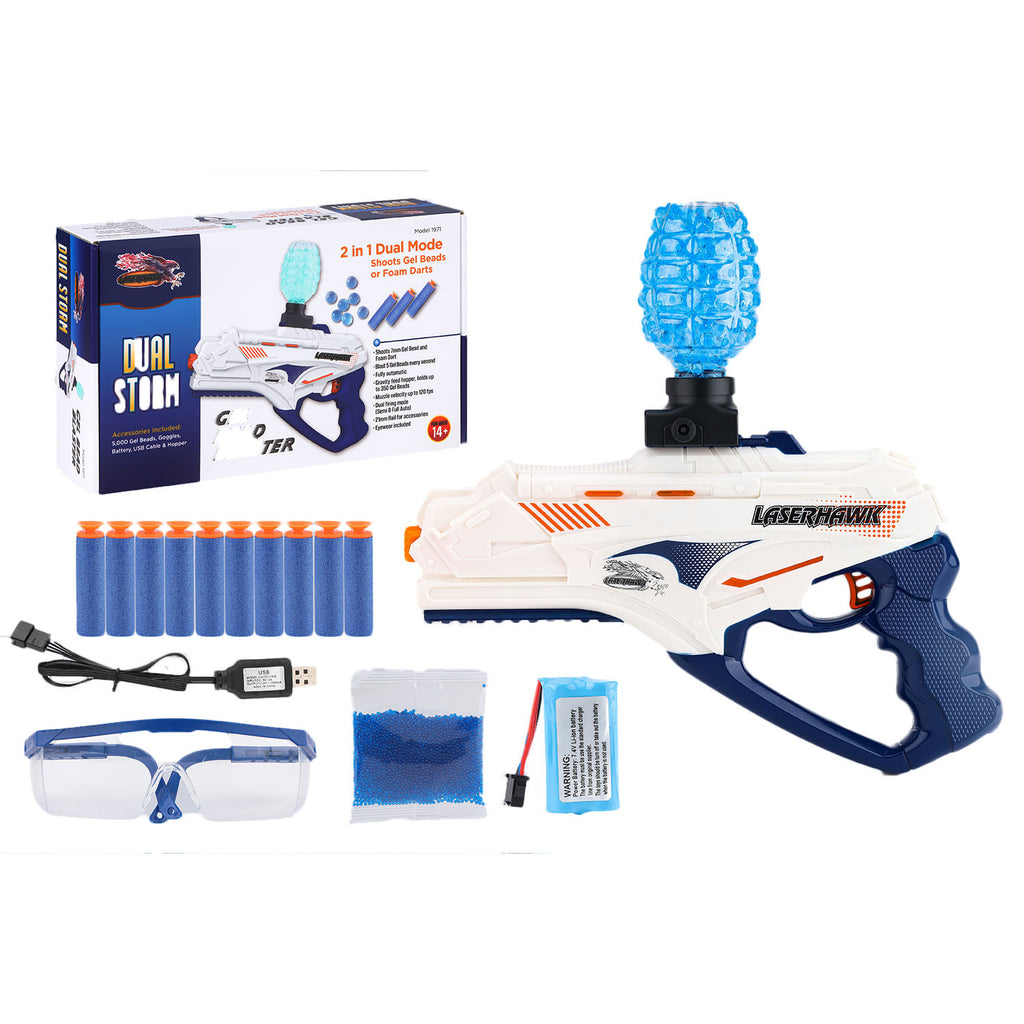 Pistola de Hidrogel Laserhawk Dual Storm