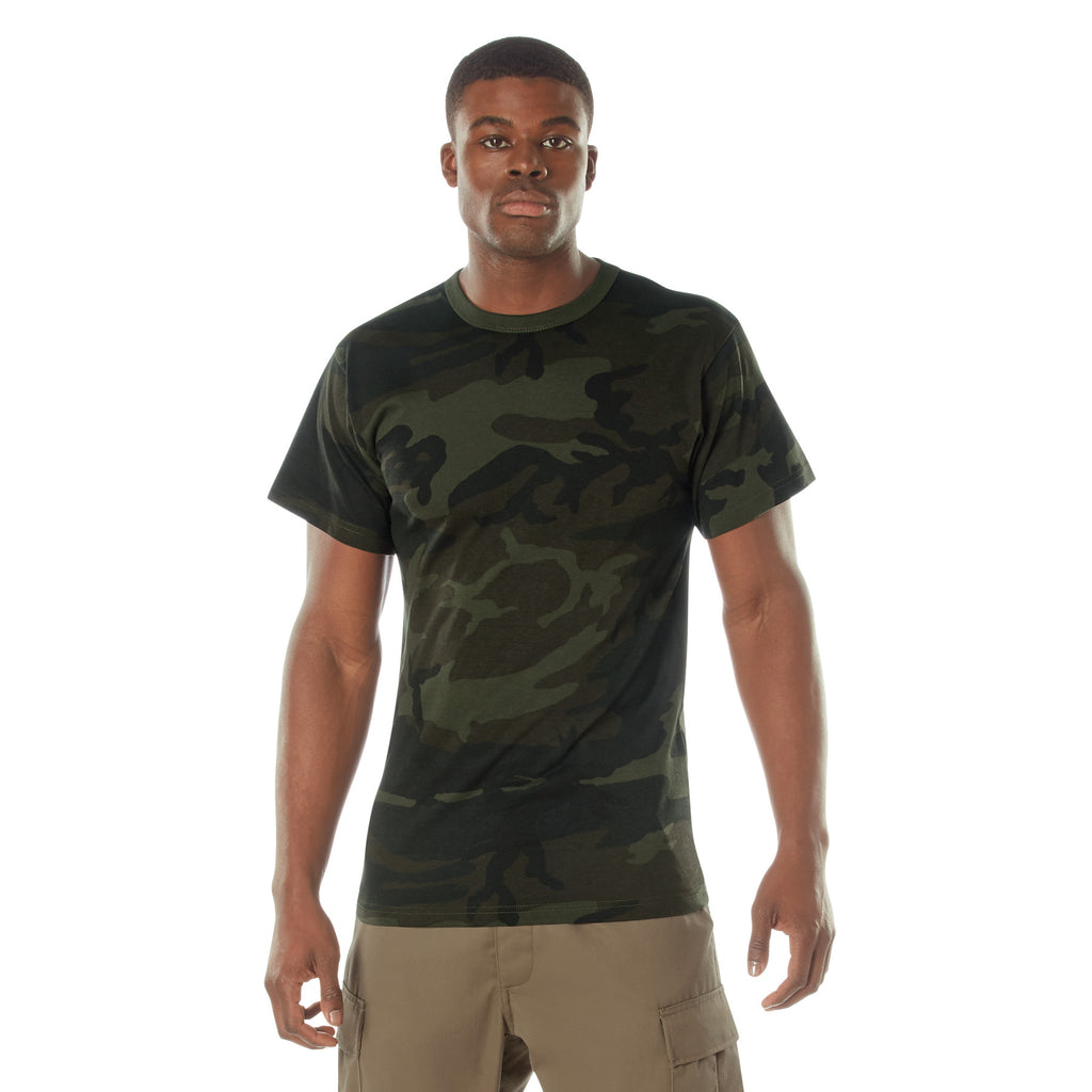 Camiseta Rothco Camuflaje Jungla Medianoche