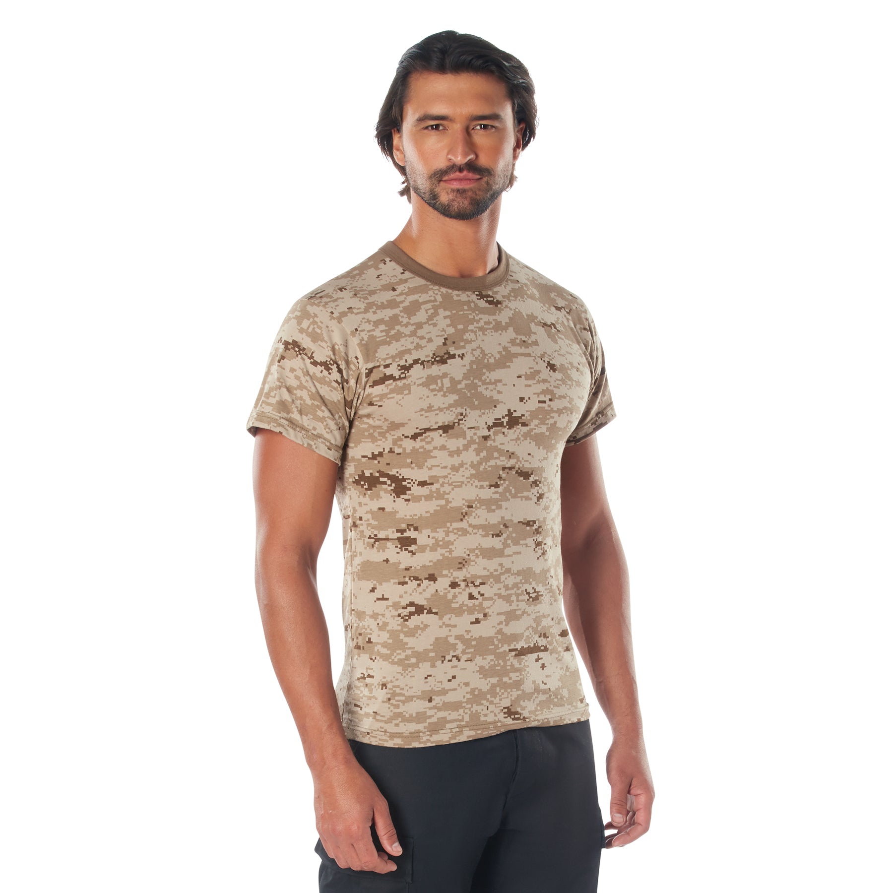 Camiseta Rothco Camuflaje Digital Desierto