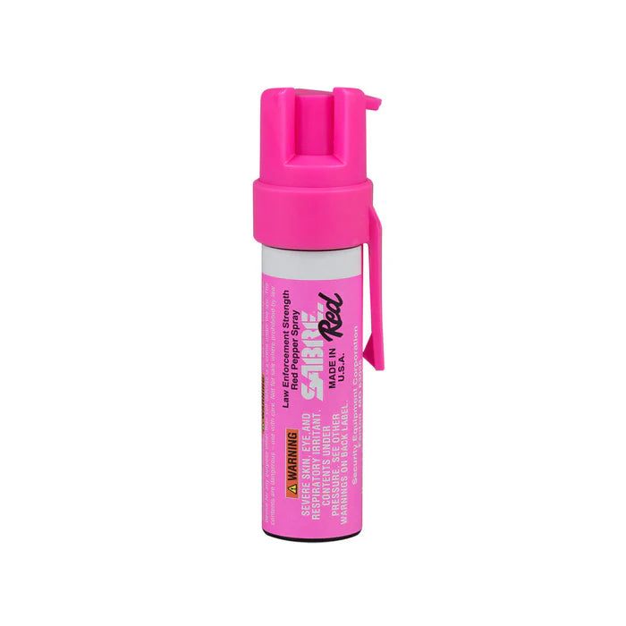 Gas Pimienta SABRE color rosado con clip