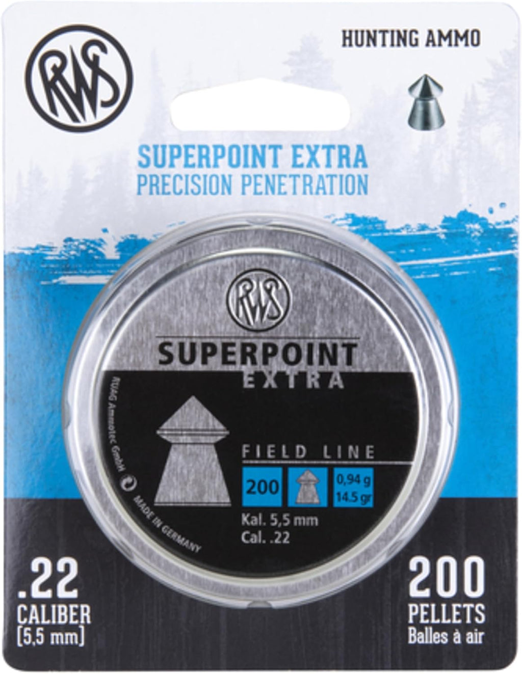 Copas SuperPoint Extra calibre 5.5/.22 marca RWS