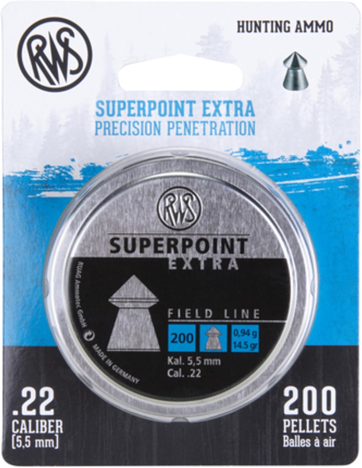 Copas SuperPoint Extra calibre 5.5/.22 marca RWS