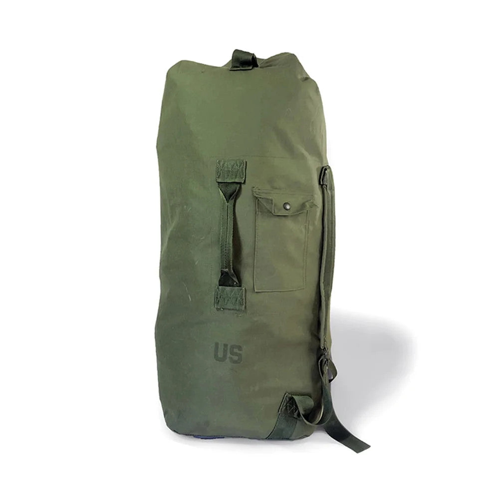 Maletín Militar de Doble Correa (Army Surplus)