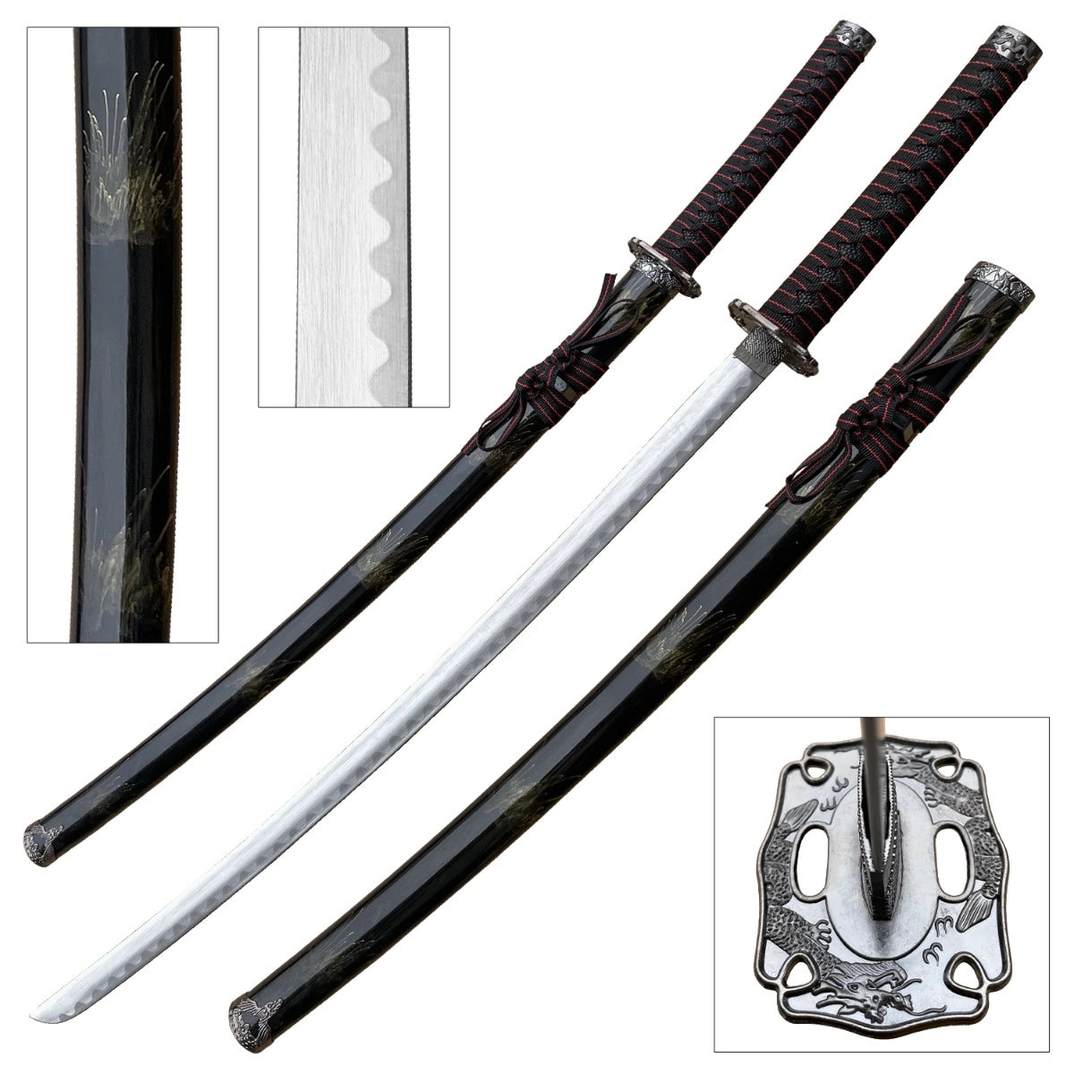 Katana Samurai con hoja de acero YK-58B
